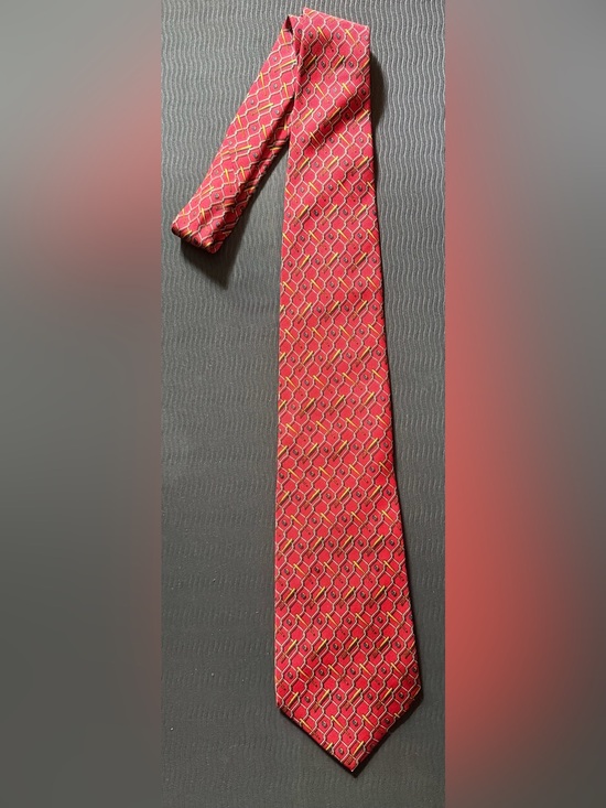 Coach Other - Coach Silk Tie with Gold Accents